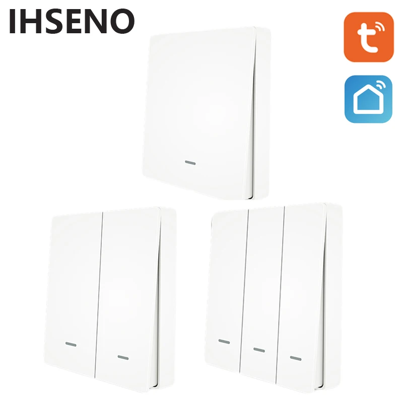 Smart Home Z Wave - IHSENO-Interruptor de Escena Inteligente Tuya ZigBee,
