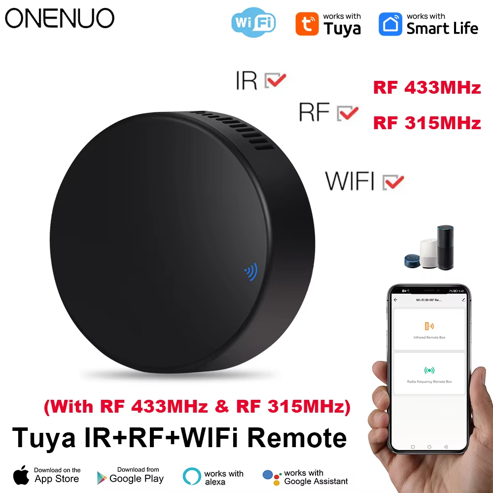 Smart Home Features - Tuya WiFi RF IR Control remoto