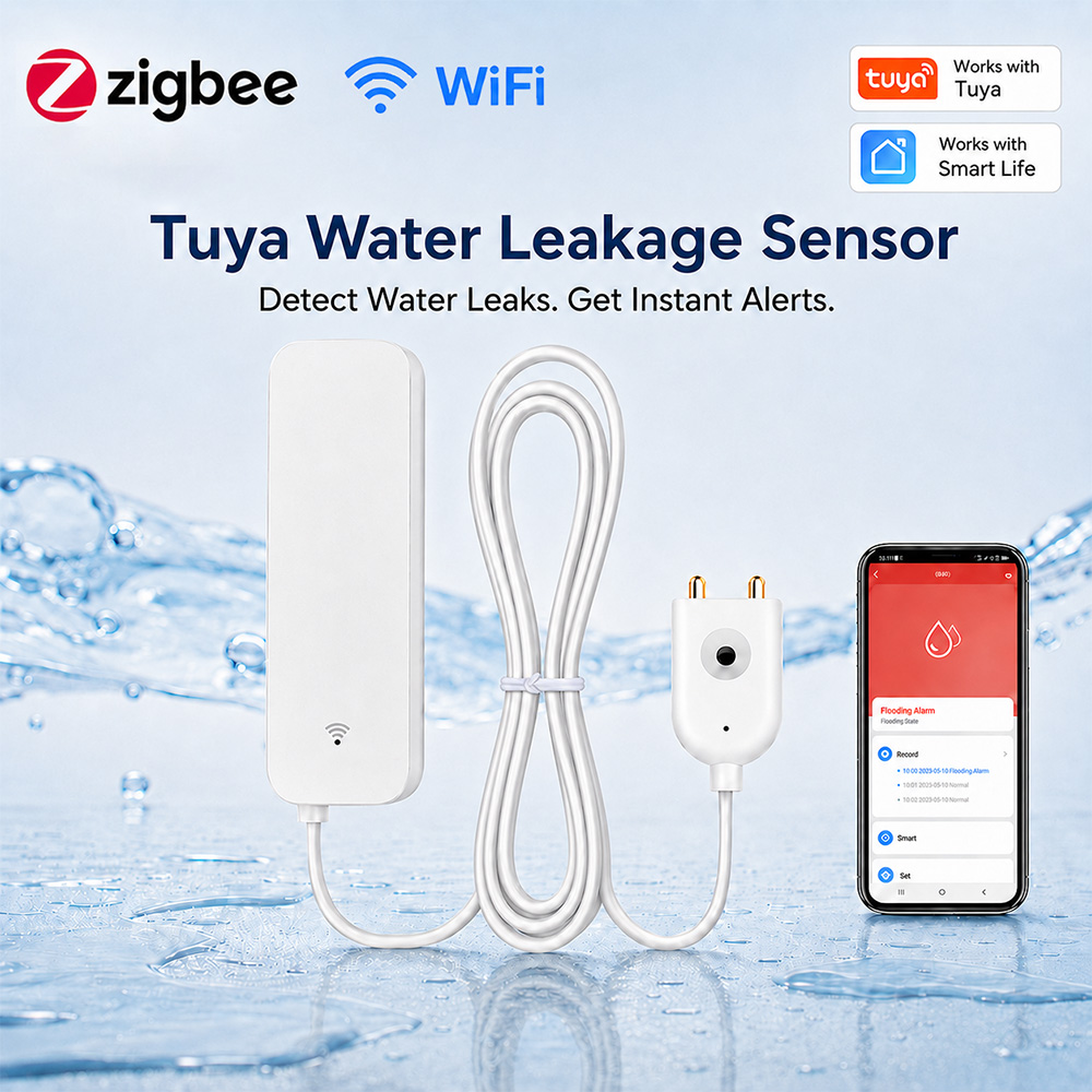 Smart Home Ikea - Sensor de Fugas de Agua ZigBee