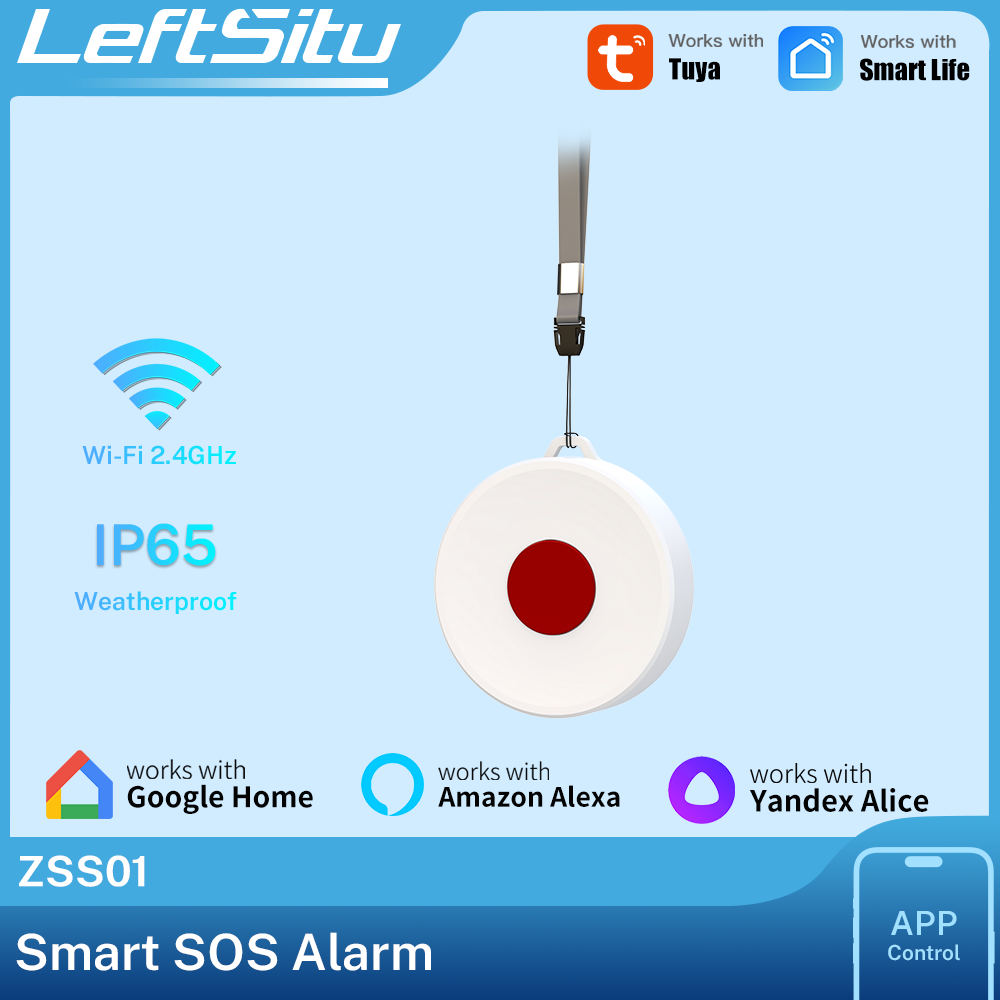 Smart Home Button - Botón Inteligente Tuya ZigBee IP65, Interruptor