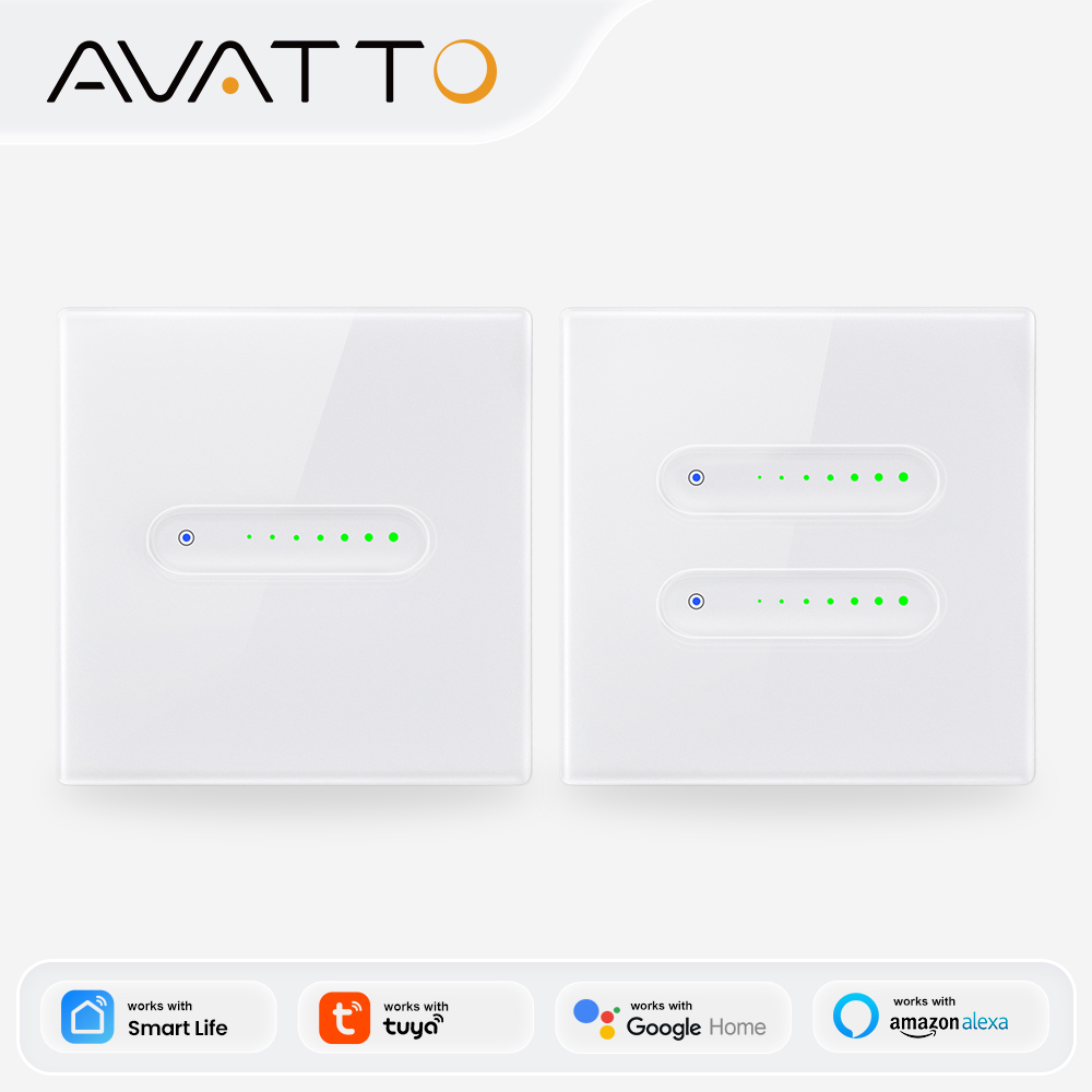 Smart Home Sistem - AVATTO Interruptor inteligente WiFi de 1/2