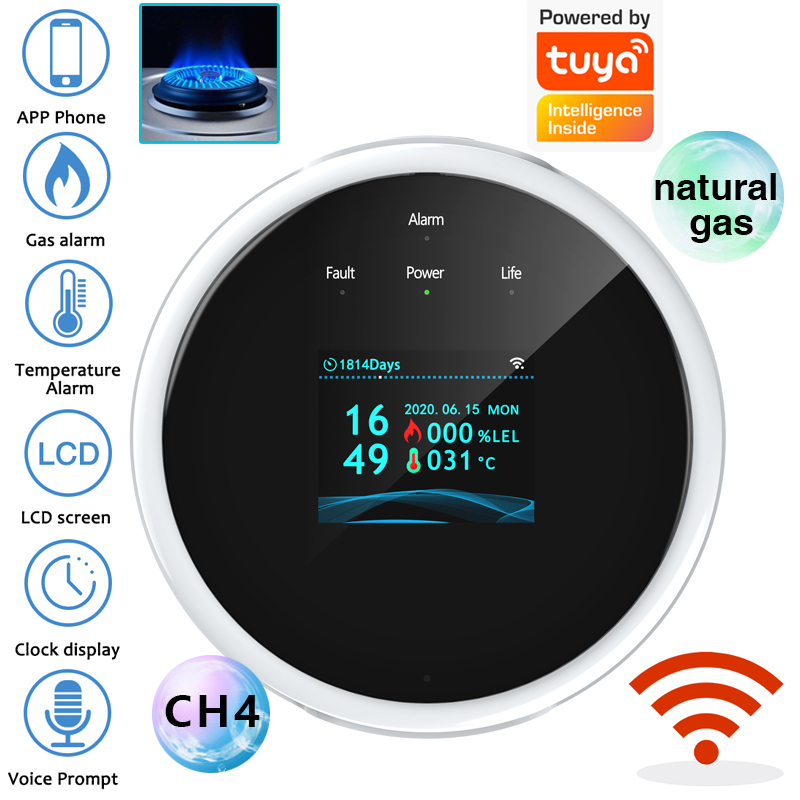 Smart Home Ikea - Sensor de alarma de gas WiFi
