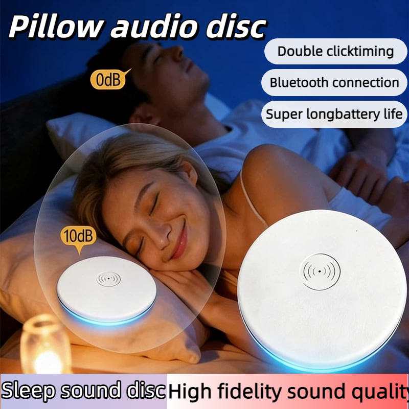 Smart Home Bone - Altavoz de almohada ultrafino de conducción