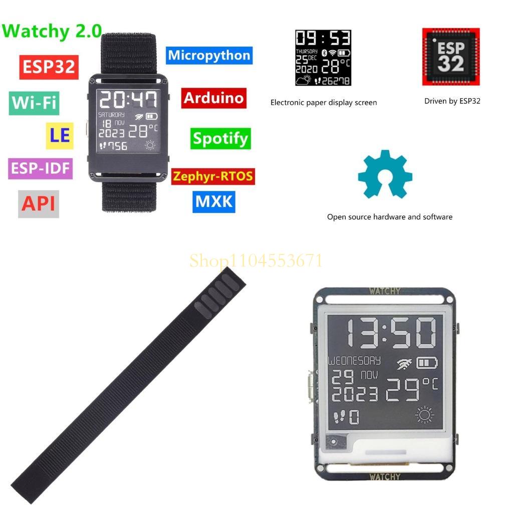 Smart Home Open Source - Reloj táctil programable con pantalla bajo