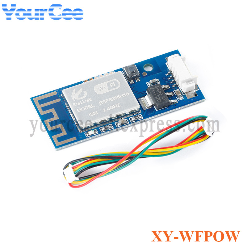 Smart Home Open Source - Módulo de Control WiFi Inalámbrico XY-WFPOW,