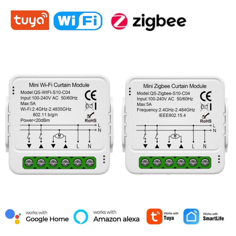 Smart Home Z Wave - Módulo de interruptor de cortina inteligente