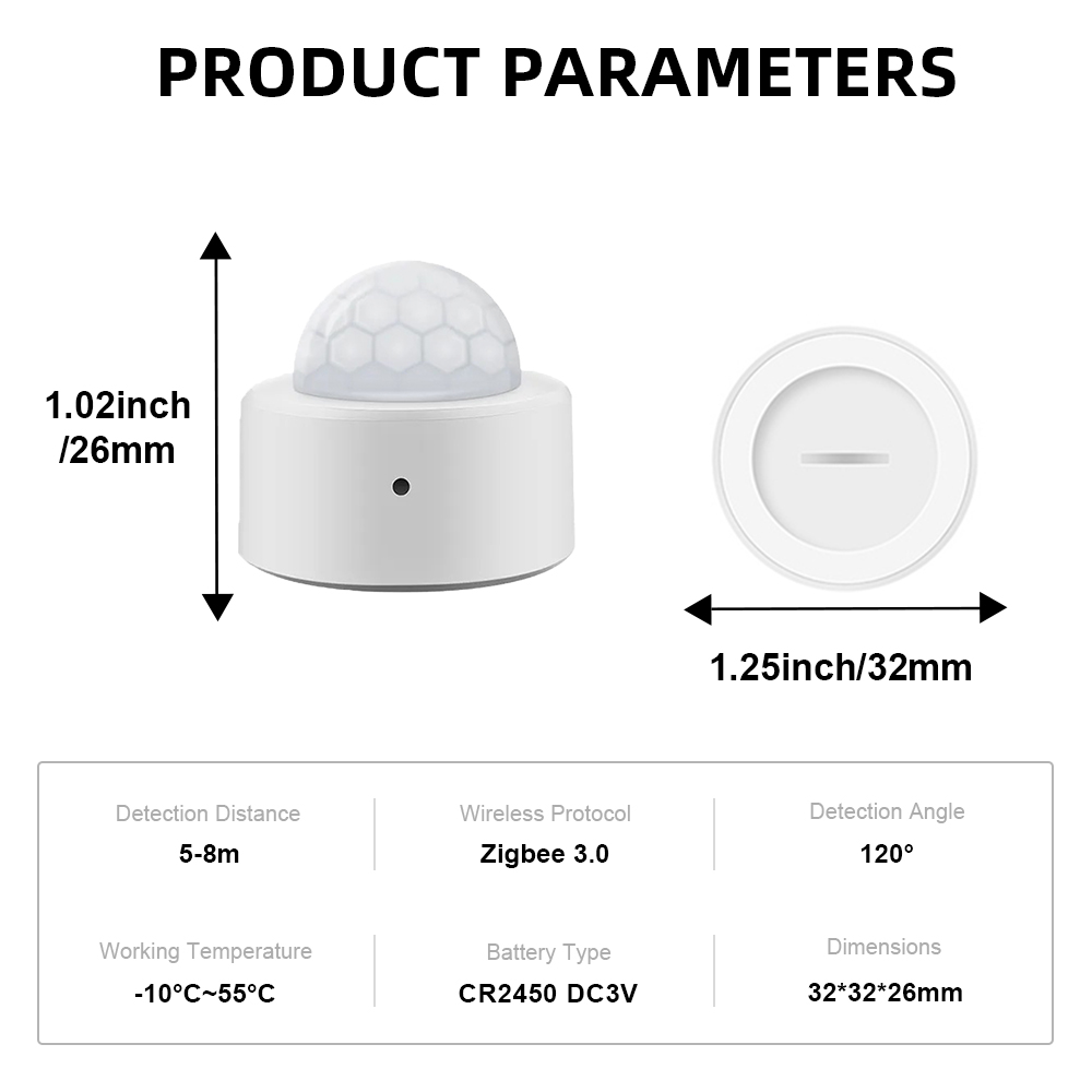 Sensor de Luz ZigBee Tuya, Sen - Smart Home Ikea reseña y precio