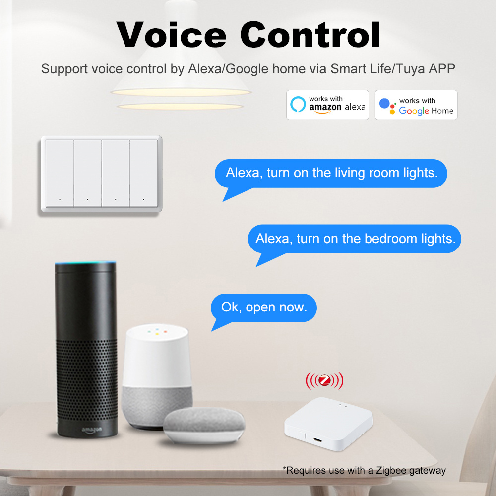 Interruptor inteligente Zigbee - Smart Home Button reseña y precio