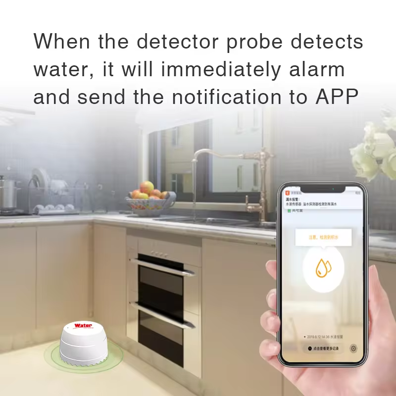 Tuya-Detector de fugas de agua - Smart Home Ikea reseña y precio