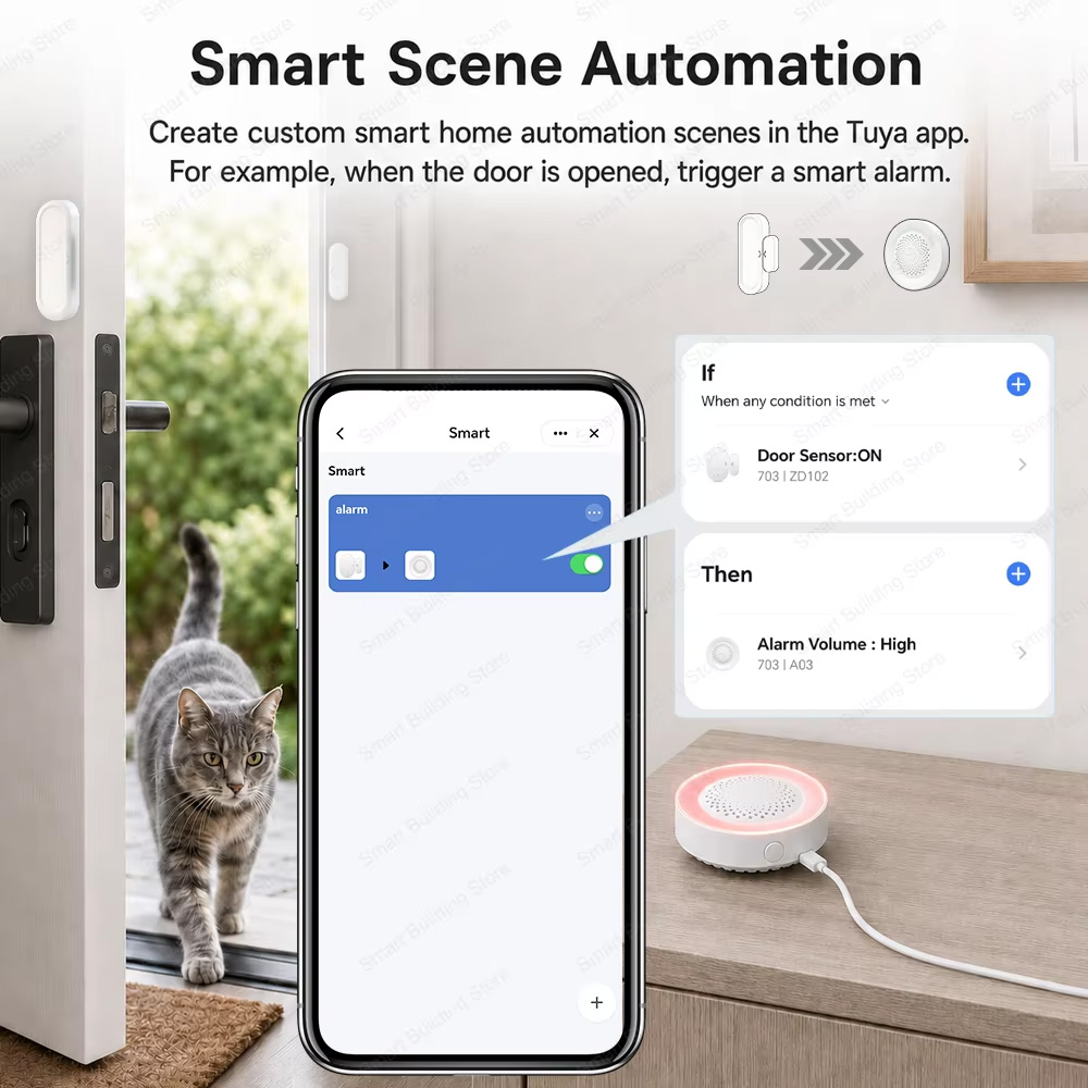 Sensor de Puerta y Ventana Imp - Smart Home Zigbee 3.0 reseña y precio