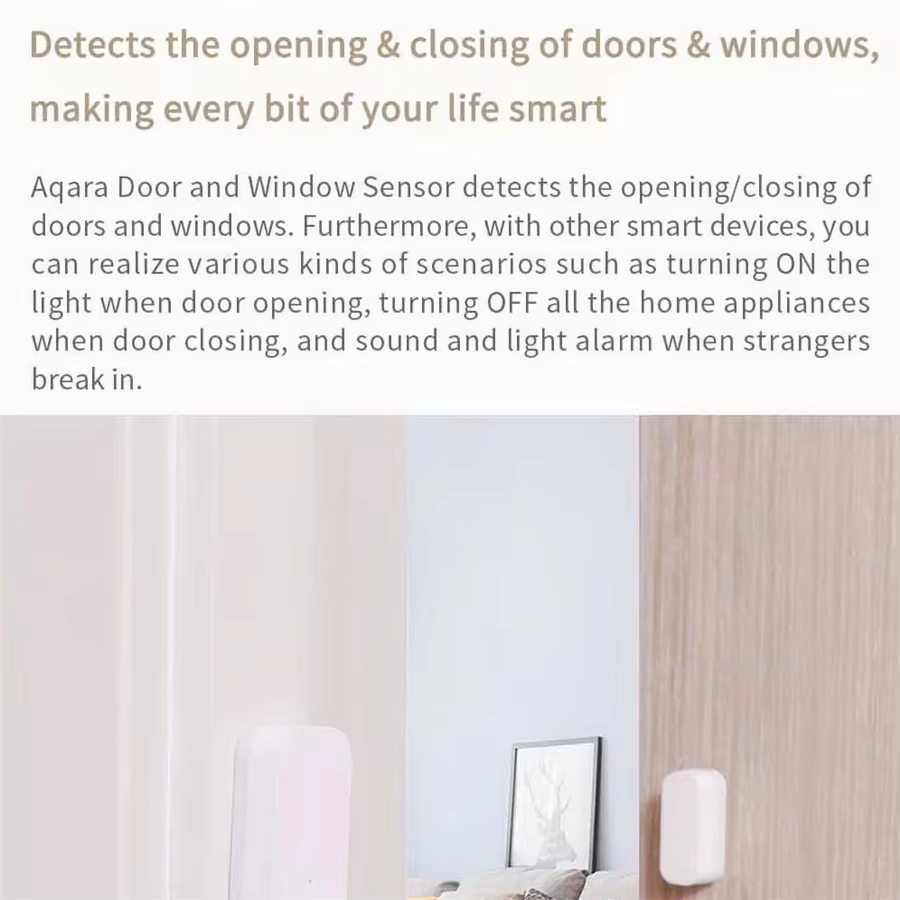 Aqara-Sensor de ventana de pue - Smart Home Zigbee 3.0 reseña y precio