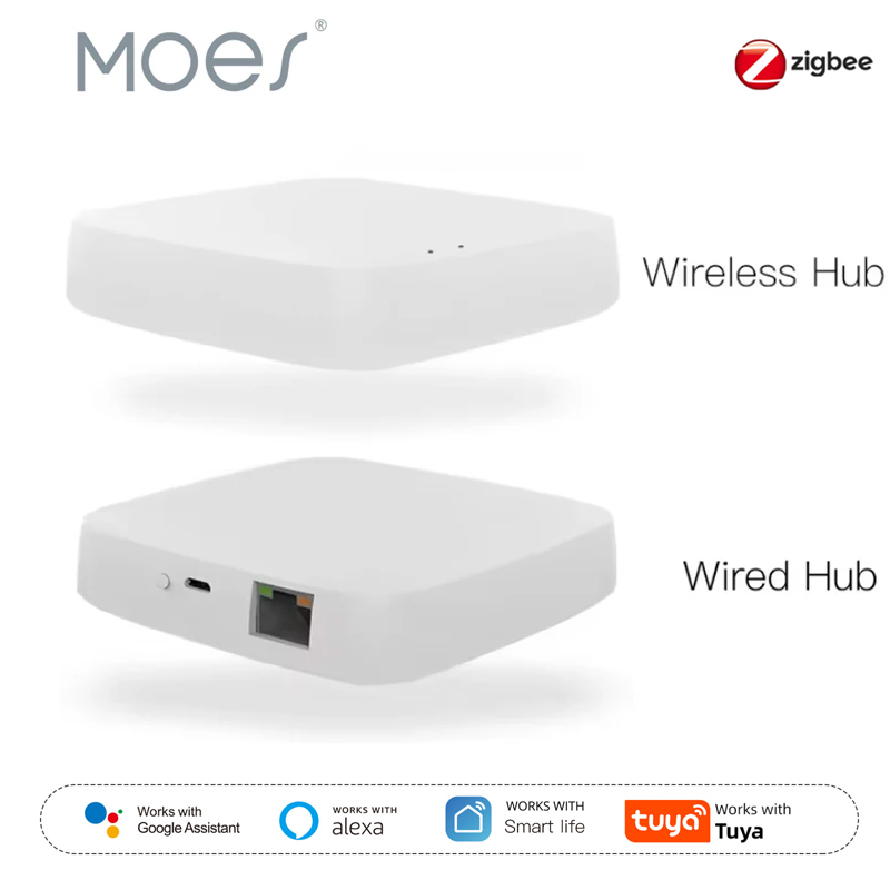 Moes Tuya ZigBee 3,0 Hub de en - Smart Home Zigbee 3.0 reseña y precio