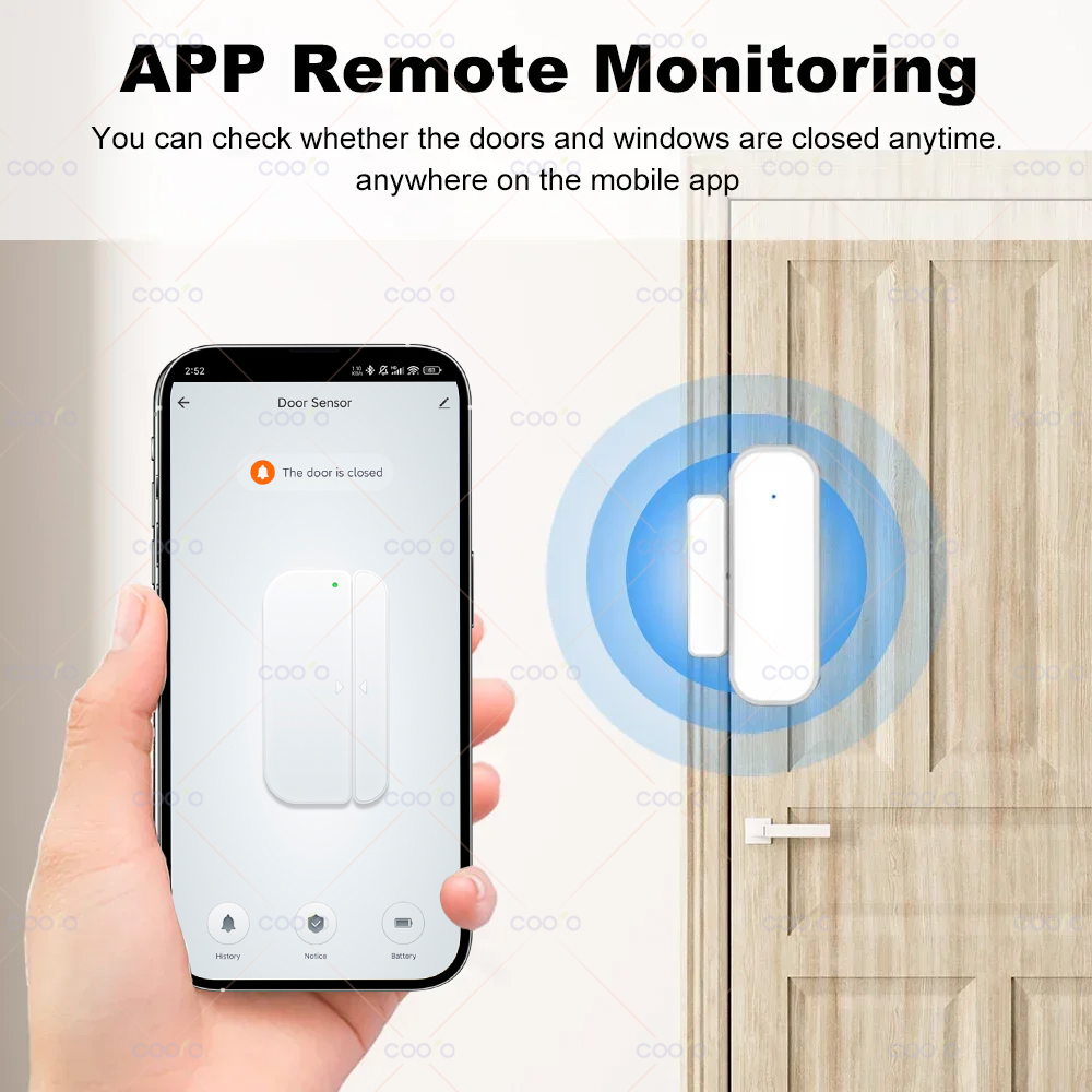 Sensor de Puerta y Ventana Zig - Smart Home Zigbee 3.0 reseña y precio