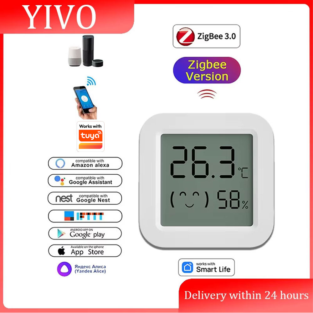 Sensor de temperatura y humeda - Smart Home Zigbee 3.0 reseña y precio