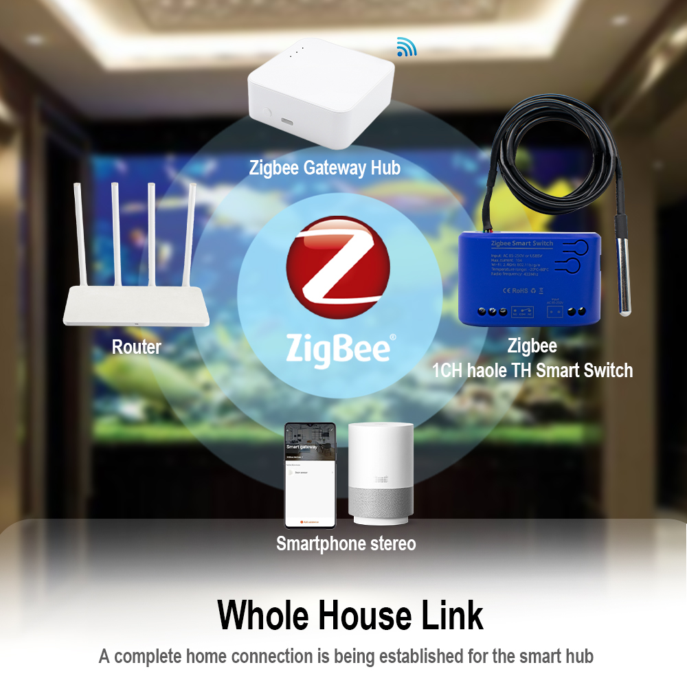 Zigbee-interruptor inteligente - Smart Home Z Wave reseña y precio