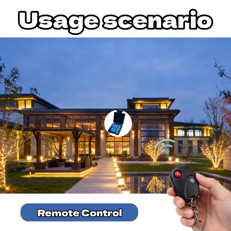 Interruptor de Control Remoto  - Curtain Motor reseña y precio