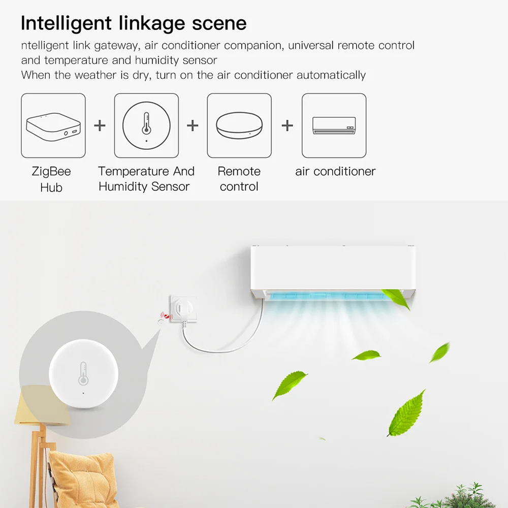 Tuya Zigbee 3,0 Sensor de temp - Smart Home Zigbee 3.0 reseña y precio