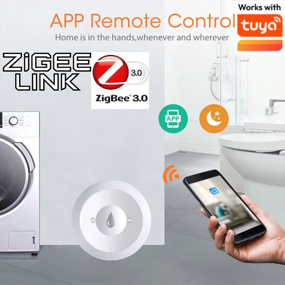 Sensor Inteligente de Fugas de - Smart Home Zigbee 3.0 reseña y precio