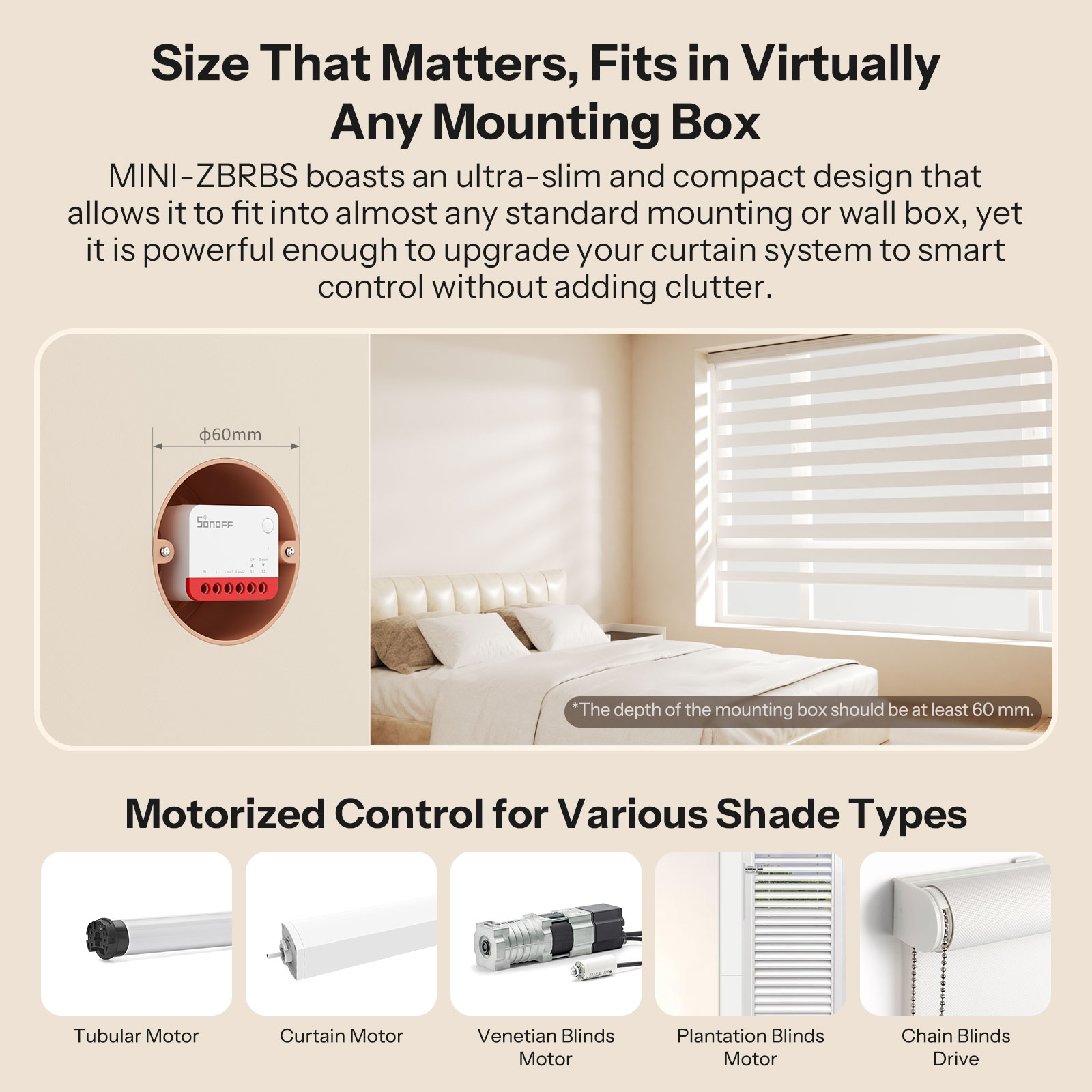 SONOFF MINI-ZBRBS Interruptor  - Smart Home Z Wave reseña y precio