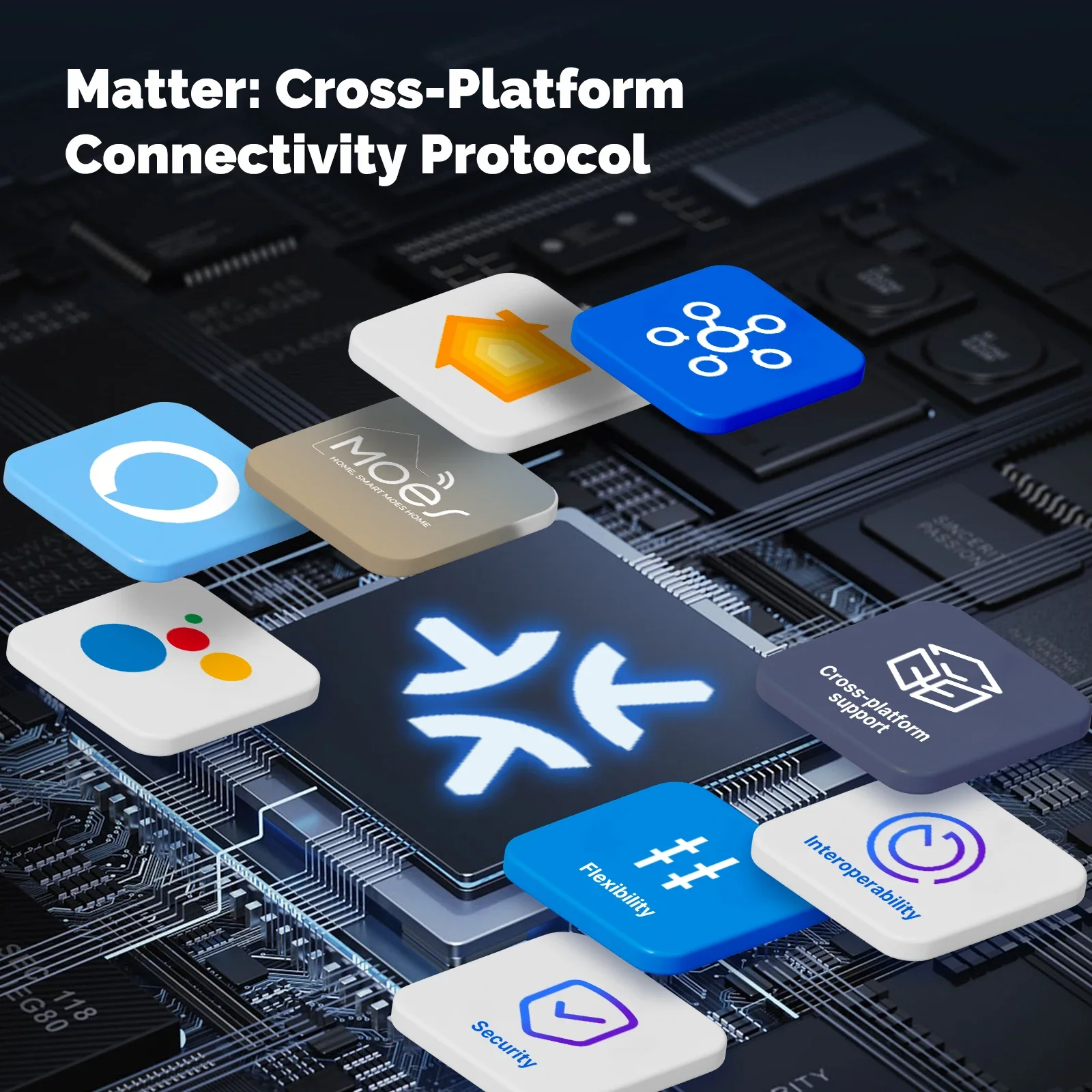 MOES Matter Tuya WiFi interrup - Smart Home Button reseña y precio