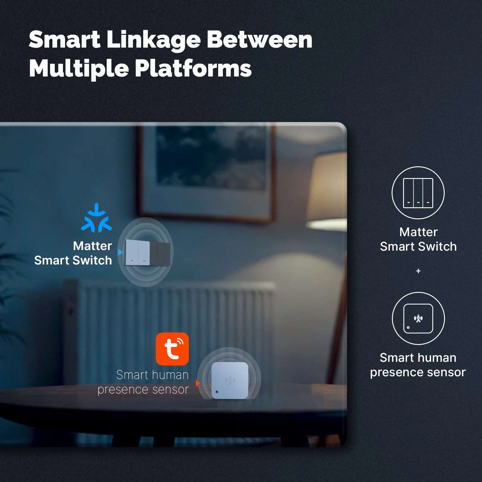 MOES Matter Tuya WiFi interrup - Smart Home Button reseña y precio