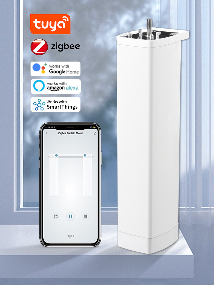 Inteligente Tuya Zigbee eléctr - Curtain Motor reseña y precio