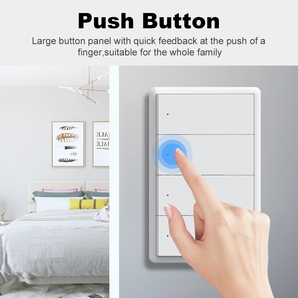 Interruptor Inteligente WiFi M - Smart Home Button reseña y precio