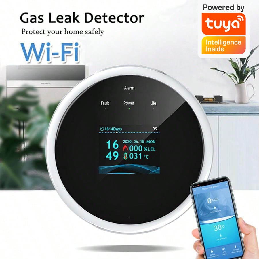 Sensor de alarma de gas WiFi 2 - Smart Home Ikea reseña y precio