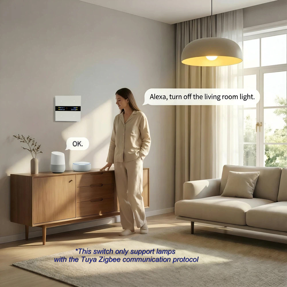 Panel de Interruptores Intelig - Smart Home Sistem reseña y precio