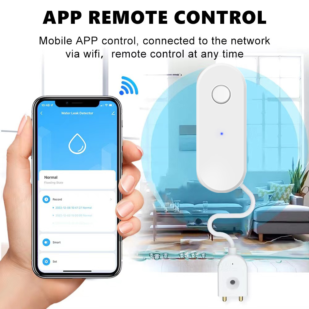 Tuya-Sensor inteligente de fug - Smart Home Ikea reseña y precio