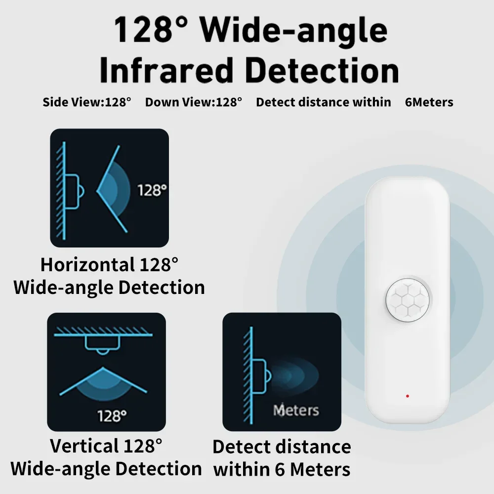 Tuya-Sensor de movimiento WiFI - Smart Home Sistem reseña y precio