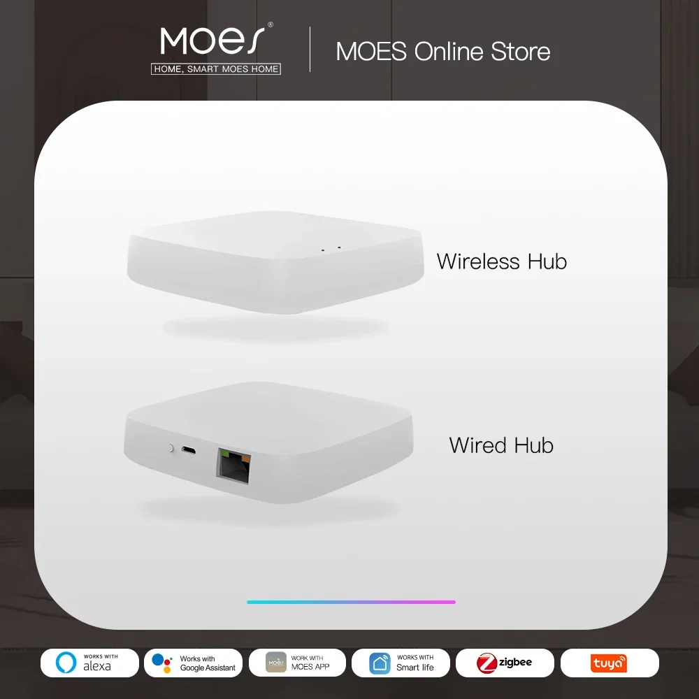 Tuya ZigBee 3,0 Hub de enlace  - Smart Home Sistem reseña y precio